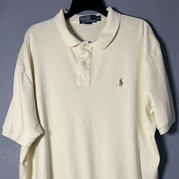 Ralph Lauren Classic Polo Men’s XL 100% Cotton Button Collar Golf Short Sleeve - Picture 1 of 6